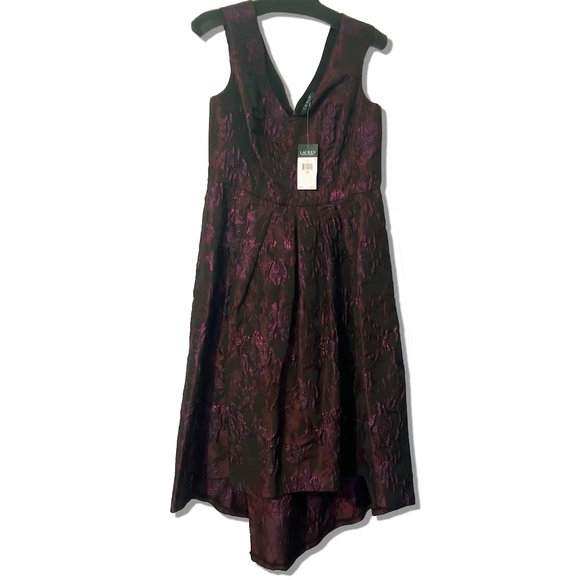 Fun and Flirty Lauren Ralph Lauren Evening Dress Size 10 - Picture 2 of 3